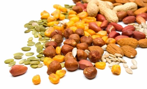Nuts and seeds are a great source of calcium and magnesium.