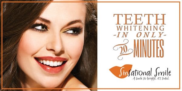 Sinsational Smile tooth whitening system